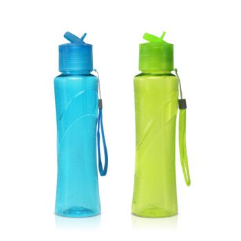Blights Sipper Cap Kids Bottle 600ml (0.6L) - Pack of 2 | BPA-Free, Leak-Proof, Fun & Safe Hydration for Kids