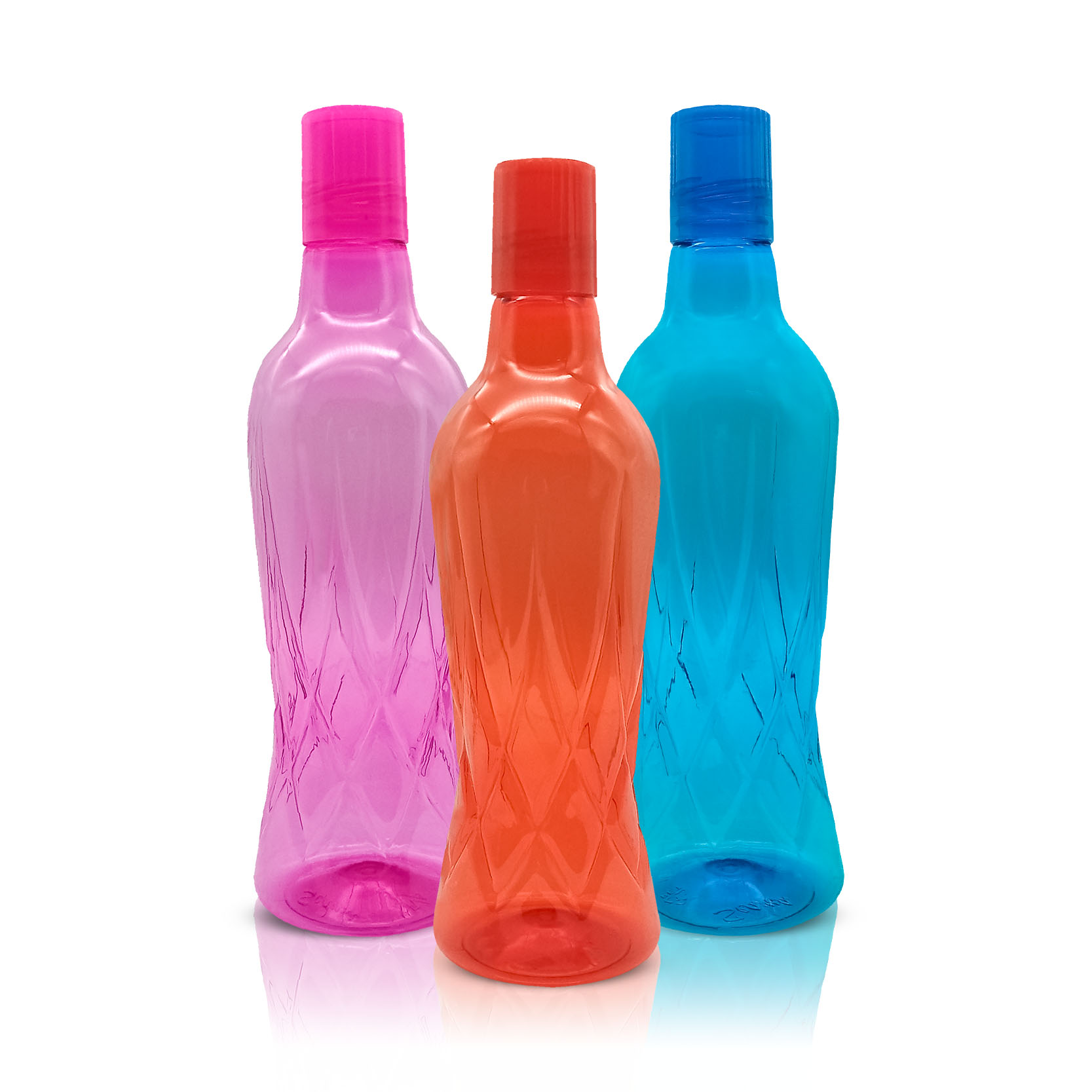 Rahil Bottle Rachi Tek Cap Plastic Bottle 750ml (Pack of 3) | Leak-Proof, BPA-Free ...